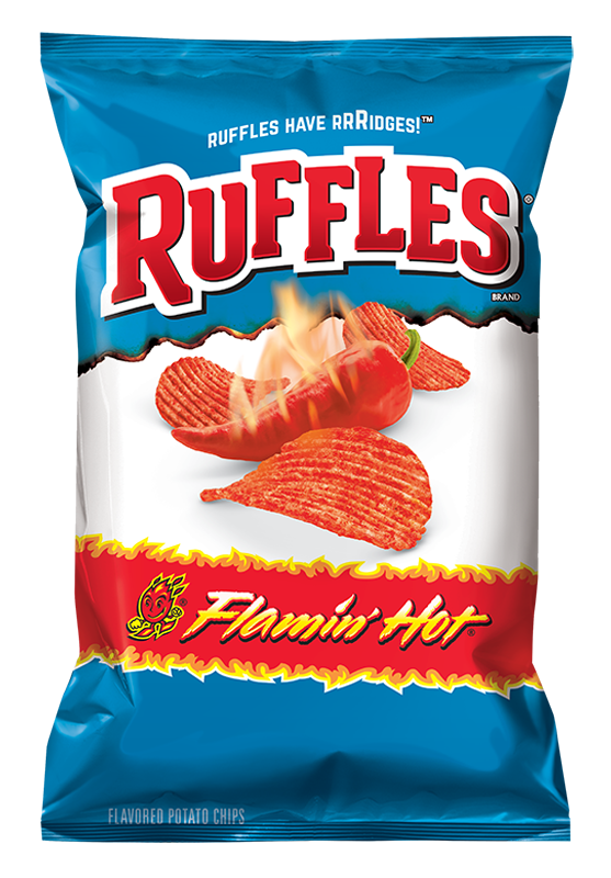 RUFFLES® FLAMIN' HOT® Flavored Potato Chips