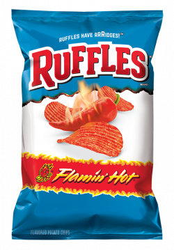 RUFFLES® FLAMIN' HOT® Flavored Potato Chips