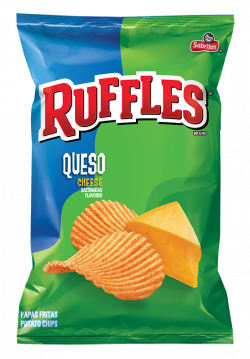 RUFFLES® Queso Cheese Flavored Potato Chips